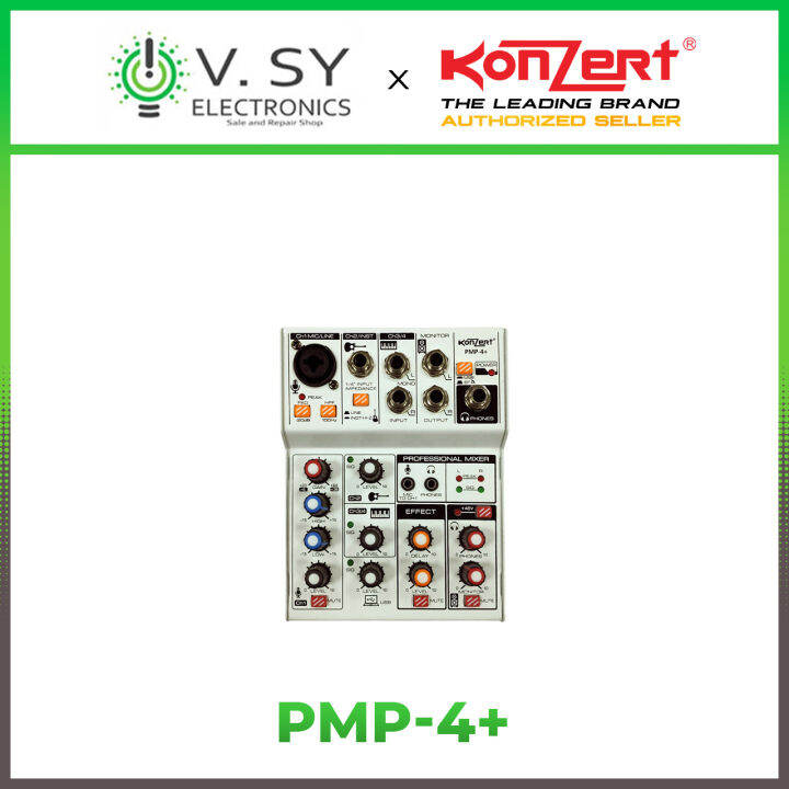 Original 2023 Konzert PMP4+ 4 Channel Portable PC USB Audio Sound