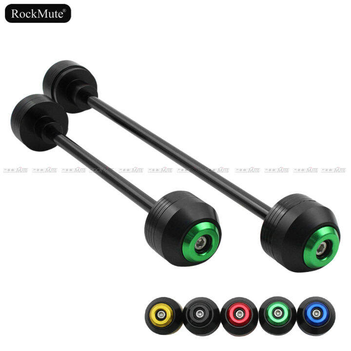 FrontRear Axle Wheel Fork Sliders For KAWASAKI Z650 Ninja 650 2017