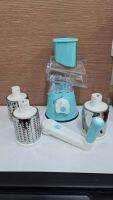 เครื่องบด หั่น สับ ซอย กระเทียม ผัก พริกต่างๆ TABLE TOP DRUM GRATER