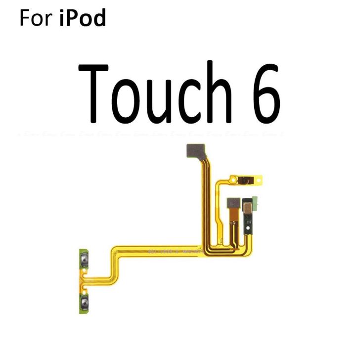 ระดับเสียงปิดเสียงสวิตช์เปิดสวิตช์เปิดปิดปุ่มกุญแจสายดิ้นสําหรับ-ipod-touch-2-3-4-5-nano-6-7-อะไหล่ซ่อม