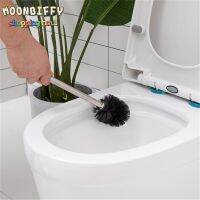 Professional Toilet Articles for Stainless Steel Handle Toilet Brush Suit Household Hanger Frame Cleaning Brush New Style