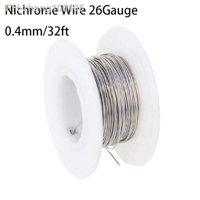 Nichrome Wire 26 Gauge 32 Ft 0.4mm Cantal Resistance Resistor Awg Heating Wire Resistance Wire Alloy Heating Yarn 30meters/voll