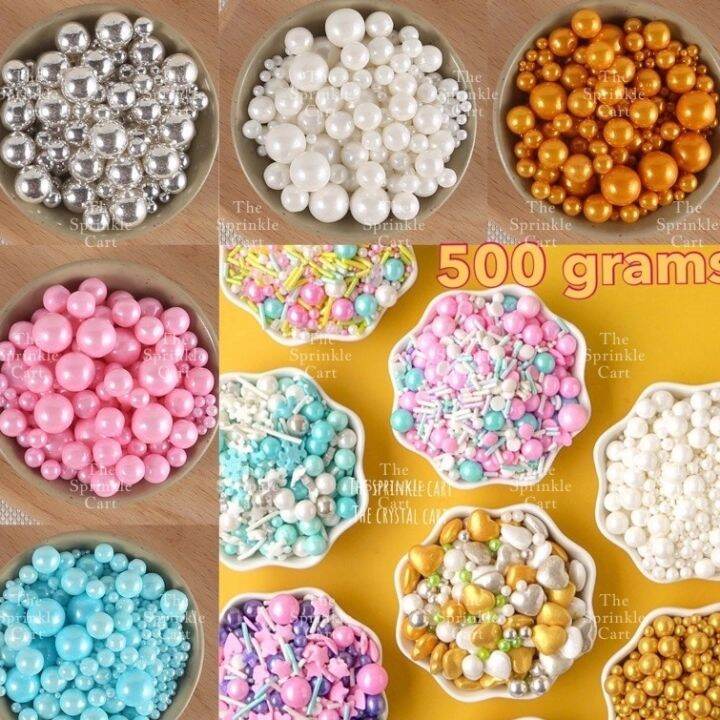 500grams Edible Dragees Sprinkles forDecoration half kilo | Lazada PH