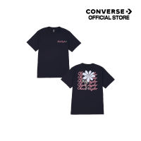 Converse เสื้อยืด TEE คอนเวิร์ส SCRIPT STAR SEASONAL GROW TOGETHER TEE BLACK  UNISEX  (10025433-A02) 1325433AU3BKXX