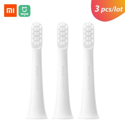 3 ชิ้น/ล็อตหัวแปรงสีฟันเปลี่ยนสำหรับ Xiaomi Mijia T100 โซนิคแปรงสีฟันไฟฟ้ากันน้ำเหงือกสุขภาพเปลี่ยนแปรงฟัน