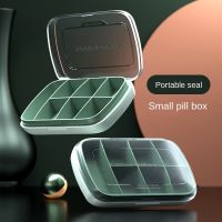 Small Pill Box Distributed Small Small Carry-on Mini 7-day Large Capacity Pharmaceutical Box Distributed Storage Sealed Box