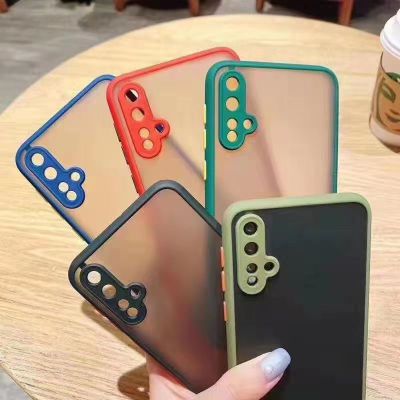 เคสโทรศัพท์ ออฟโป้ Case OPPO Realme8 8pro Realme 10pro 10proPlus 6 6pro 5pro 7pro Realme C55 C33 C30 C35 C30S Narzo50i Narzo50A Realme7 XT GT ปุ่มสีผิวด้าน กันรอยกล้อง ขอบนิ่มหลังแข็ง