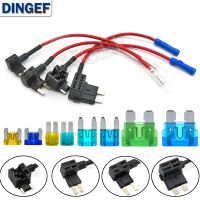 【DT】hot！ 1Set 12V Small Medium Size Car Fuse Holder Add-a-circuit TAP with ATM 10A 5A 20A 25A 30A 40A