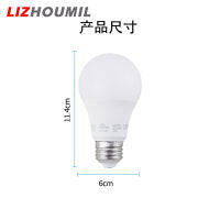 LIZHOUMIL หลอดไฟ Led สมาร์ทประหยัดไฟ9W 4ชิ้นสำหรับเปลวไฟไม่กระพริบหลอดไฟภายในบ้านหรี่แสงไม่ได้