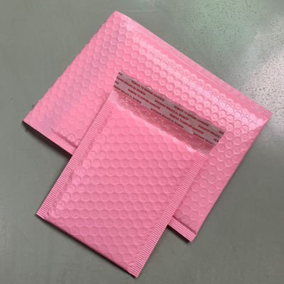 Z40 Dropshipping 50 pcs Bubble Mailers Mail Envelope Bag Padded Envelopes Pearl film Gift For Book Lined Mailer Self Seal Pink