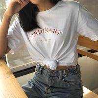 ORDINARY in everyday - kudsun เสื้อยืดคอกลมผ้าคอตตอนแท้100% ผ้านุ่มใส่สบาย