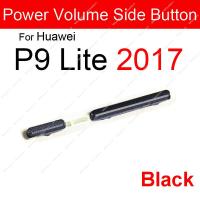 ปุ่มปรับระดับเสียงสำหรับ P9 EVA-L09 L19 P9 Plus P9 Lite 2016 Lite 2017ปุ่มปรับระดับเสียงด้านข้างเปิดปิดปุ่มอะไหล่ซ่อม