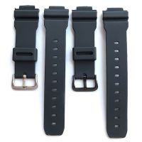 ADAPTED TO CASIO SMALL SQUARE 6900/5600/GM2100 VINTAGE STUDENT ELECTRONIC WATCH STRAP UNIVERSAL RESIN RUBBER WATCH WITH CONVEX 16MM 【BYUE】