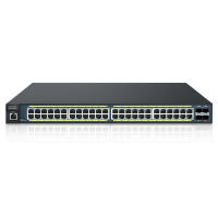 EnGenius EWS7952FP L2 Switch PoE 48-Port Gigabit Managed 802.3af/at and 4-Port SFP, Total Budget 740W, Centralized Network Management, Rackmount 1U Model