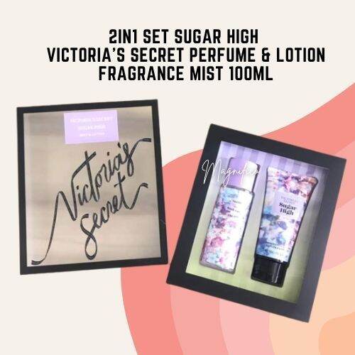 Sweet Bliss 2 In 1 Set Sugar High Victoria's Secret Perfume & Lotion