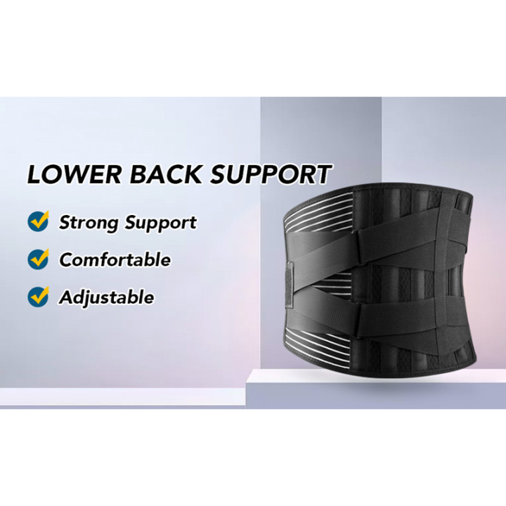 1pc-lower-back-brace-with-6-stays-anti-skid-orthopedic-lumbar-support-breathable-waist-support-belt-for-men-women-gym-pain-relief