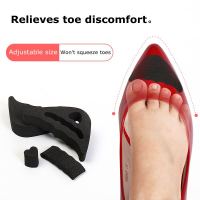 1Pair Women High Heel Toe Plug Insert Shoe Front Filler Cushion Pain Relief Protector Accessories Forefoot Pad Half Feet Insoles Shoes Accessories