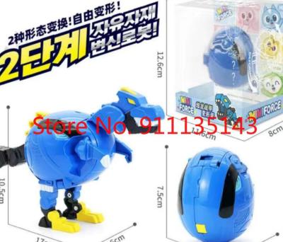 8pcs Mini Force Transformation Toys Action Figures MiniForce X Simulation Dinosaur Egg Deformation Mini Agent Children Gifts 9