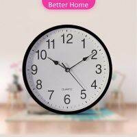 นาฬิกาแขวนทรงกลม นาฬิกาเดินเงียบ  เรียบง่ายและมีสไตล์  wall clock