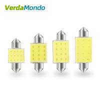 【CW】C5W 31mm 36mm 39mm 41mm COB LED Car Auto Festoon Dome Interior Map Lights Bulb Lamp DC 12V DE3175 DE3423 DE3425 DE3423 White