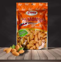 อัลมอนด์อบเกลือ500กรัม (goody almonds 500g.)ส่งฟรี