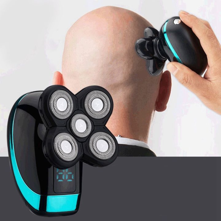 5-in1-shaver-4d-mens-rechargeable-bald-head-electric-shaver-5-floating-heads-beard-nose-ear-hair-trimmer-razor