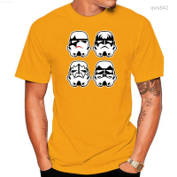 Inspired Kiss Stormtrooper (สต็อกเพียงพอ) Faces Inspired Black T-Shirt Fn9419 Retro O Neck Tee Shirtคุณภาพสูง size:S-5XL