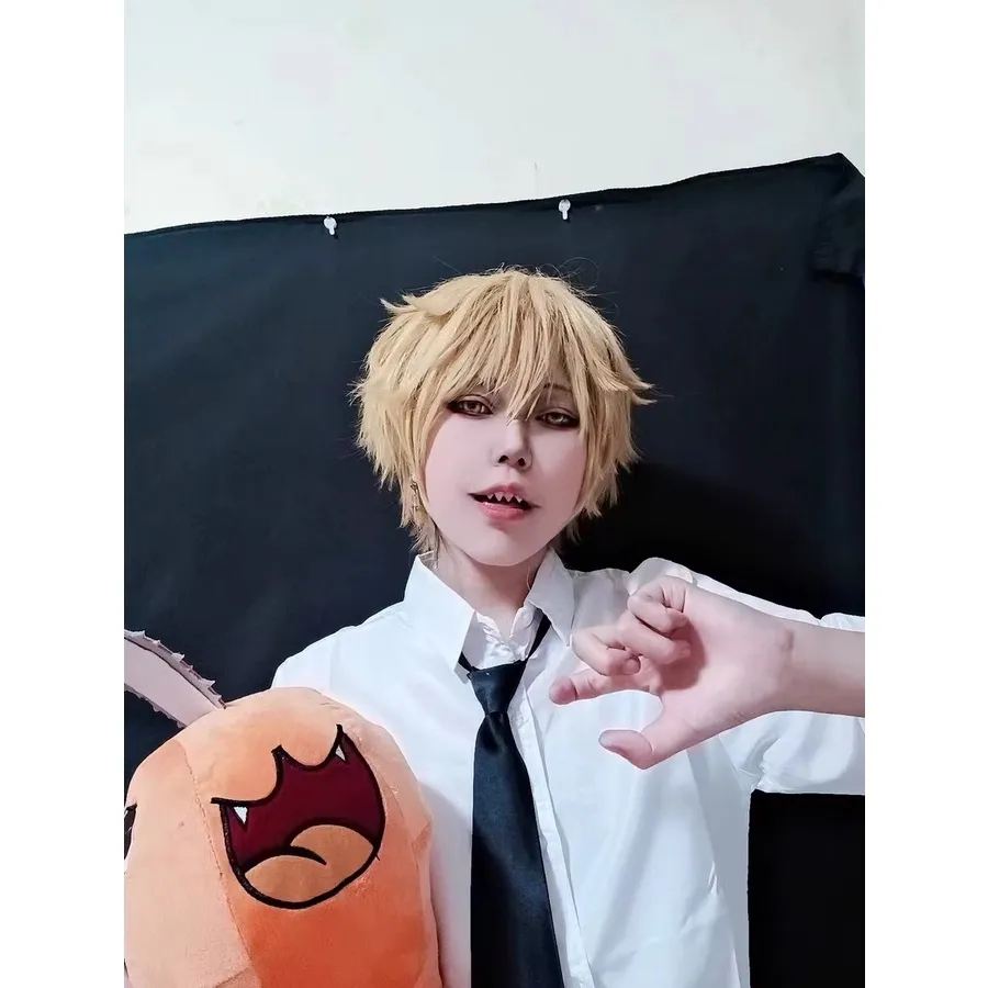 Chainsaw Man Denji style cosplay wig