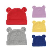 Mary Baby Hat With Ears Cotton Autumn Winter Warm Newborn Infant Toddler Beanie Cap