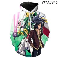 2023 style Gundam 3D Printed Cool Hoodies Men Women ren  Sweatshirts Clothes    Long Sleeve Streetwear Coat，can be customization