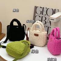 2023 Spring uggˉNew Lamb Hair Grain Plush Bag Crossbody Hand Bill of Lading Shoulder Bag