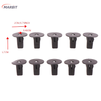 MARBIT 10pcs Auto Fastener คลิปรถ Body PUSH Retainer PIN rivet bumper PANEL Retainer