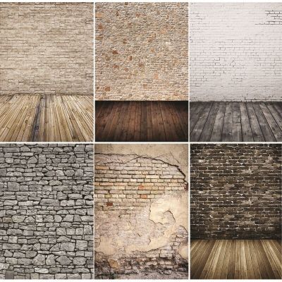 Vinyl Custom Photography Backdrops Prop  Brick Wall And Floor  Photography Background  200509X-3 Food Storage  Dispensers