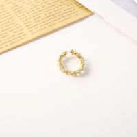 [COD] luxury niche design sense flower ring female fashion personality ins tide simple cold net red