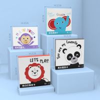 Montessori Baby Toys Black White Red Flash Cards High Contrast Color Motivation Visual Stimulation Learning Flashcards 0-3 Month Flash Cards