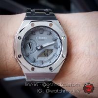 GShock AP Ga2110ET-8 Customใส่กรอบสายสแตสเลสทรงAP