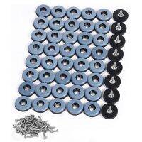 192Pcs Furniture Gliders PTFE Easy Moving Sliders with Screw Floor Protector for Tiled Hardwood Floors(25mm Round)