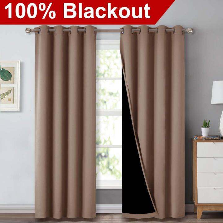 nicetown-1pc-double-layer-full-blackout-curtains-super-thick-insulated-complete-blackout-draperies-with-black-liner-for-living