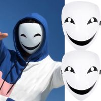 Adjustable Mask Adults Japanese Anime Black Bullet Hiruko White Visible Helmet Cosplay Costume Props Halloween Gifts Collection