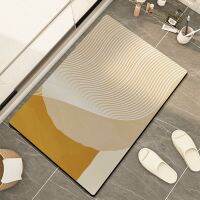 [COD] diatom mud absorbent floor mat bathroom door non-slip quick-drying toilet hand wash soft pad