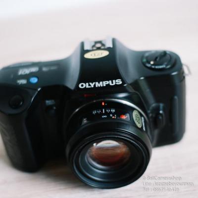 ขายกล้องฟิล์ม Olympus OM101 พร้อมเลนส์ PF 50mm F 1.8 made in japan serial 1165165