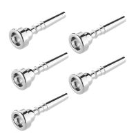 5X Trumpet Mouthpiece for 7C Size Silver Plated