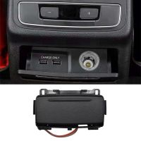 Car Double USB Charging LHD Double USB Charging Rear Seat Double USB Charging for A4 B9 A5 B9 8W