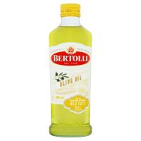 (keto) น้ำมันมะกอก Bertolli Olive Oil 500ml. เบอร์ทอลลี่ โอลีฟ ออยล์ น้ำมันมะกอก (น้ำมันผ่านกรรมวิธี) 500 มล.