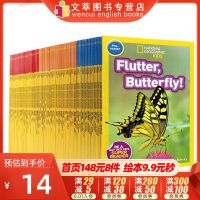 (Explosive style) 140 yuan 10 books National Geographic Kids Readers Pre/Level 1/2/3 English original imported popular science encyclopedia cognitive reading graded