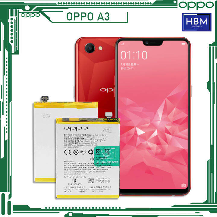 oppo a3 battery mah