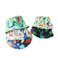 【เด็กตลอดไป】 Topi Bucket พิมพ์ลายการ์ตูนสำหรับเด็กหมวกชาวประมงปีกกว้างสำหรับเด็กผู้ชายเด็กผู้หญิงหมวกกันแดดน่ารักสำหรับฤดูร้อน