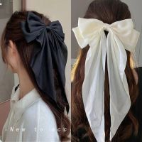 MISCAR 2Pcs ชุดคลุมศีรษะ ของขวัญสำหรับเด็ก ชีฟองผ้าชีฟอง Barrettes บาร์เร็ตต์ สีทึบทึบ คลิปหางม้า อุปกรณ์เสริมผม กิ๊บติดผมรูปโบว์ กิ๊บติดผมคราบ