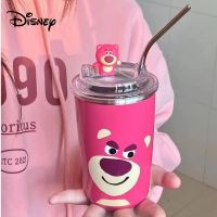 hotx【DT】 Cup Thermal Mug Pink Strawberry Bottle Tumbler with Cups Drinkware New In