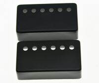 KAISH 2x Black LP Humbucker Guitar Pickup Covers 50mm Neck/52mm Bridge fits LP